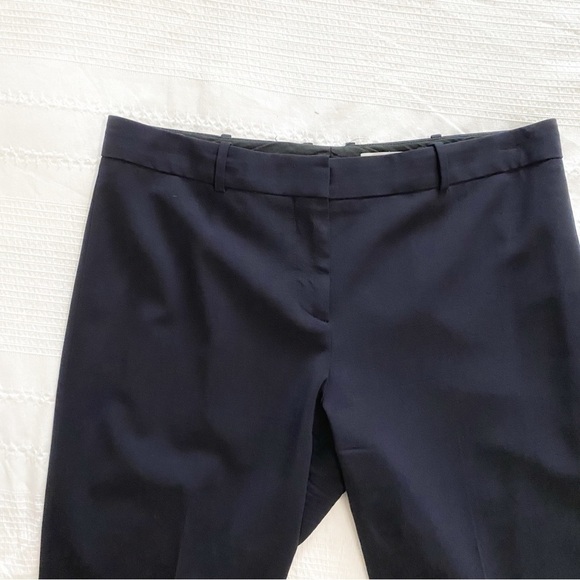 BOSS HUGO BOSS WOMEN'S WOOL BLEND NAVY DIESEL STRASSE DRESS PANTS - 4 - Picture 3 of 9